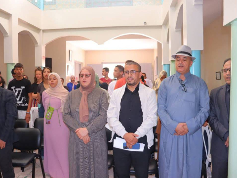 الحفل الختامي للمخيم الموضوعاتي الدامج، تحت شعار "التربية" على المواطنة وحقوق الإنسان"