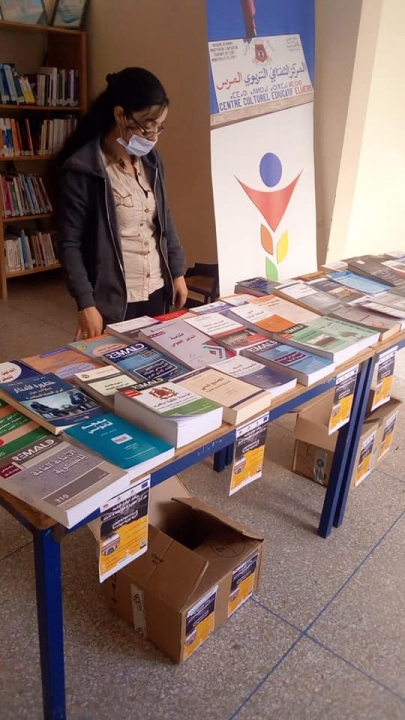 جمعية منتدى الابداع والتواصل تساهم في إغناء مكتبة المركز الثقافي التربوي المرس بتيزنيت جمعية منتدى الابداع والتواصل تساهم في إغناء مكتبة المركز الثقافي التربوي المرس بتيزنيت