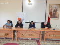 استقبال الأطفال المستفيدين من المخيم الحضري بجماعة تيزنيت.