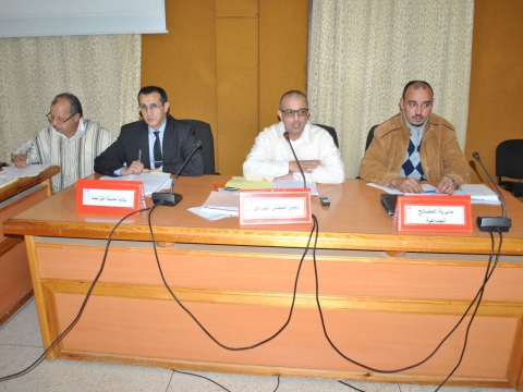 انطلاق اشغال الجلسة الاولى من الدورة العادية لشهر ماي 2016 للمجلس الجماعي لتيزنيت