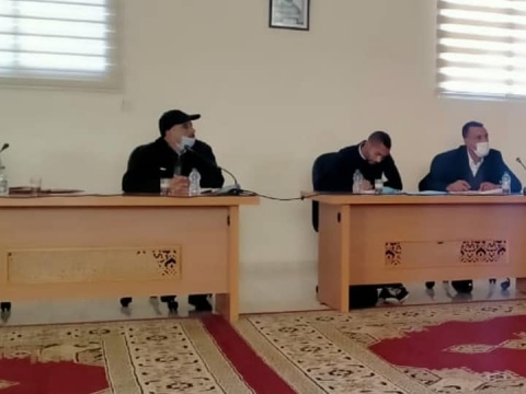 اجتماع اللجنة المحلية لتتبع المباني الأيلة للسقوط